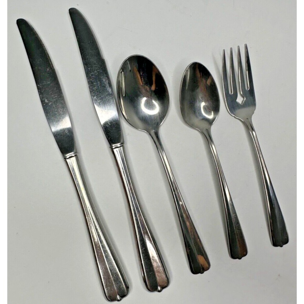 Oneida Gala Impulse Stainless Flatware Replacement Fork Spoon Knife Set 5